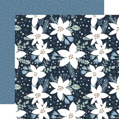 Echo Park Winter Designpapier - Frosted Floral